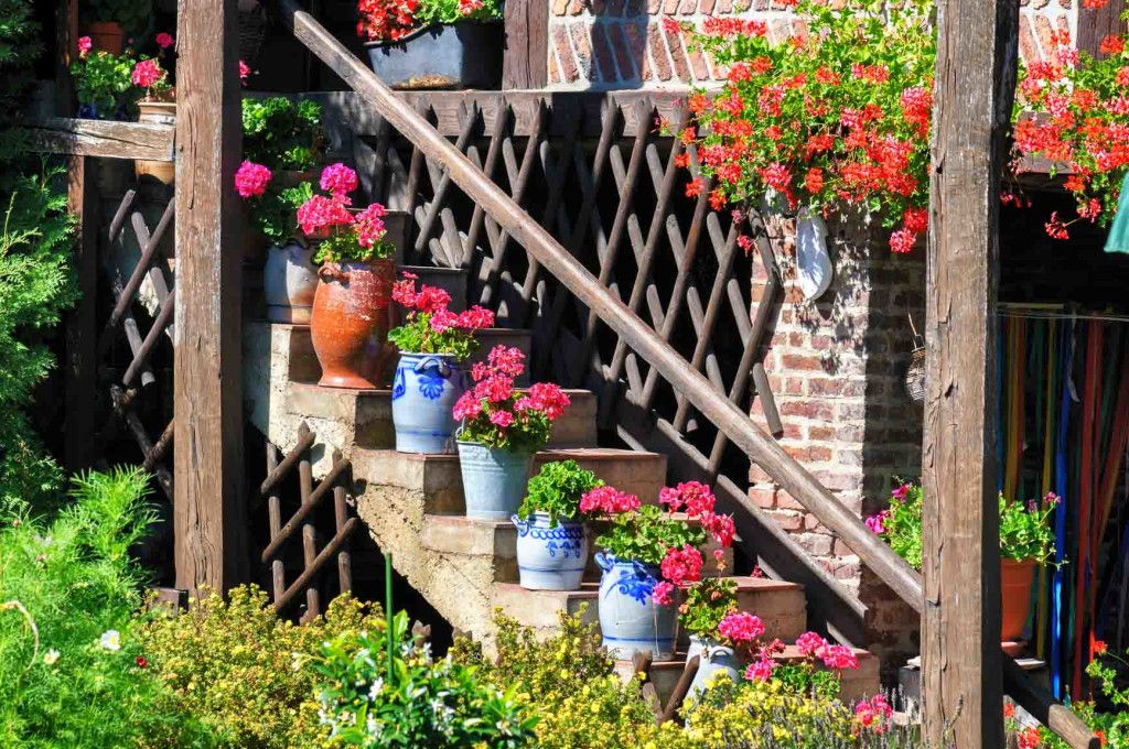 Adornar la casa con macetas para la primavera